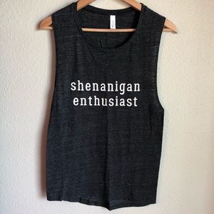 Shenanigan Enthusiast muscle tank